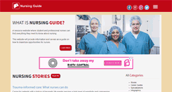 Desktop Screenshot of nursingguide.ph
